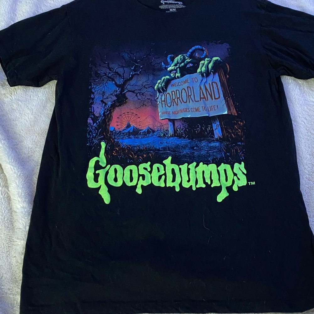 Goosebumps colorful, scary shirt
